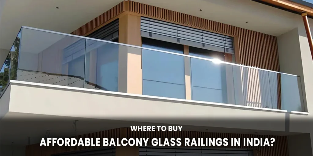 balcony glass railings india