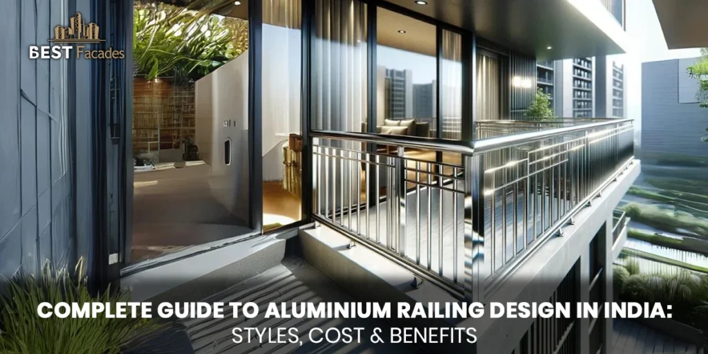 aluminium railing design india